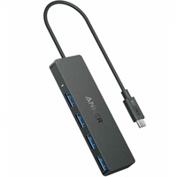 Anker Multihub 4 in 1 Type-C 4x USB-A, 5Gbps, Negru