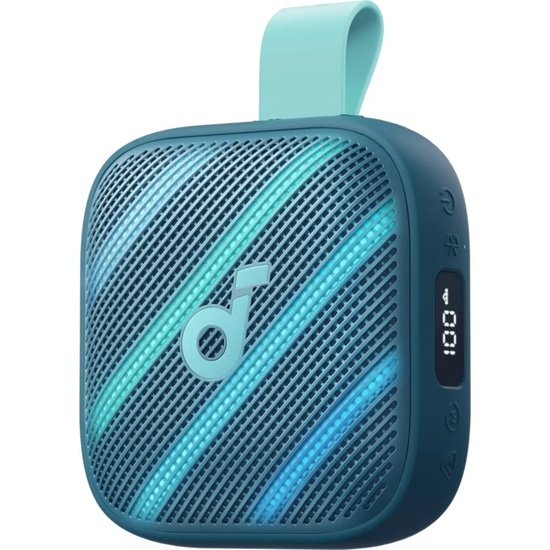 Anker Boxa portabila Soundcore Boom Go 3i 5W, Bluetooth 6.0, timp redare 24h, IP68, Albastru