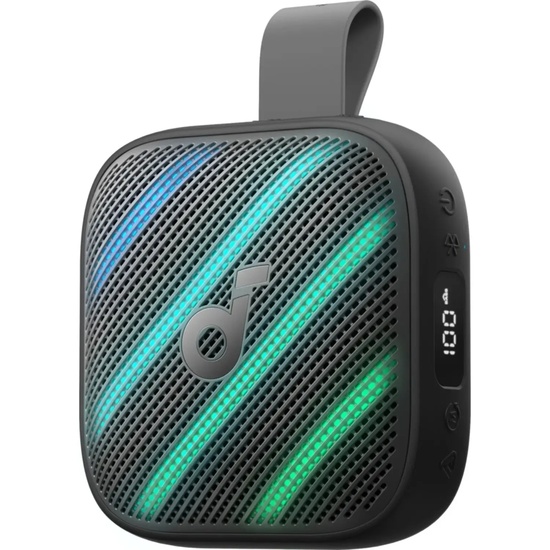 Anker Boxa portabila Soundcore Boom Go 3i 5W, Bluetooth 6.0, timp redare 24h, IP68, Negru