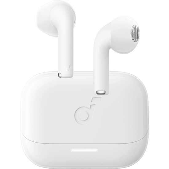Anker Casti True Wireless Soundcore K20i Bluetooth 5.3, BassUp Tech, Autonomie 36 ore, IPX5, Alb