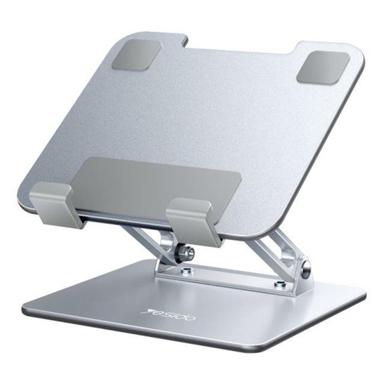 Yesido Suport Birou pentru Telefon si Tableta 4,5 - 13 inch Argintiu