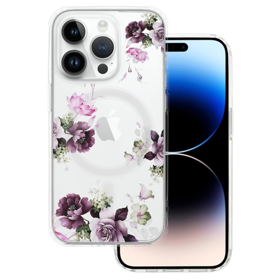 Tel Protect Husa Flower Magsafe iPhone 14 Pro Design 7