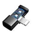 Adaptor Lightning la Dual Port Lightning Mcdodo Audio Black