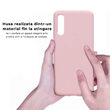 Husa Samsung Galaxy A70 Lemontti Liquid Silicon Pink Sand