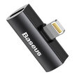 Adaptor Lightning la Dual Port Lightning Baseus L46 Black