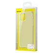 Husa iPhone 11 Pro Max Baseus Liquid Silica Gel Protective Clear White