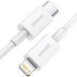 Cablu Lightning la Type-C PD Baseus Superior Series White