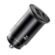 Incarcator Auto Baseus Circular Metal PPS Quick Charger Black