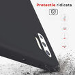 Husa Samsung Galaxy Note 10 Plus Lemontti Liquid Silicon Black