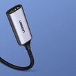 Adaptor Ugreen USB Type-C (T) la 1 x HDMI (M) (3840 x 2160) la 60 Hz, conectori auriti, Negru