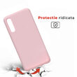Husa Samsung Galaxy A70 Lemontti Liquid Silicon Pink Sand