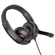 Casti Over-Ear Borofone BO102 Gaming cu microfon, Jack 3.5mm, Rosu