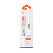 Cablu MicroUSB Mcdodo Zn-Link Silver White (1.5m, 2.4A max)