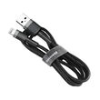 Cablu USB la Lightning Baseus Cafule Series Gray & Black