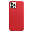 Husa Original iPhone 12 / 12 Pro Apple Leather, MagSafe, Red