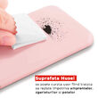 Husa Samsung Galaxy A70 Lemontti Liquid Silicon Pink Sand