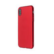 Carcasa iPhone XS / X Just Must Uvo Red (material fin la atingere, slim fit)