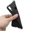 Husa Huawei Y7 2019 Lemontti Silicon Silky Negru