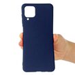 Husa Samsung Galaxy A12 Lemontti Silicon Silky Navy