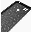 Husa Oppo A15 Lemontti Carbon Case Flexible Negru