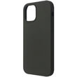 Husa iPhone 12 / 12 Pro Lemontti Liquid Silicon MagSafe  Black