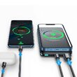 Acumulator Externa Joyroom Quick Charge 10000mAh, 20W+Încărcător magnetic wireless Qi 15W, Negru
