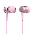 Casti Jack 3.5mm Baseus Lark Sakura Pink (in-ear)