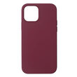 Husa iPhone 12 / 12 Pro Lemontti Liquid Silicon MagSafe  Wine