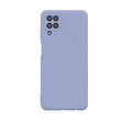 Husa Samsung Galaxy A12 Lemontti Silicon Soft Slim Lavender Gray