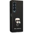 Husa Samsung Galaxy Z Fold4 Karl Lagerfeld Saffiano Ikonik Negru