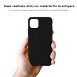 Husa iPhone 12 Mini Lemontti Liquid Silicon Black
