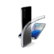 Husa Cover Cellularline Silicon slim pentru Samsung Galaxy S20 Transparent