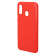 Husa Samsung Galaxy A40 Lemontti Silicon Silky Rosu