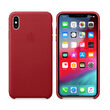 Husa Original iPhone XS Max Apple Leather Red (piele naturala)