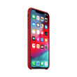 Husa Original iPhone XS Max Apple Leather Red (piele naturala)