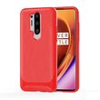 Husa OnePlus 8 Pro Enkay Carbon Fiber Red