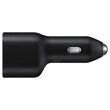Incarcator Original Auto Dual Port USB si Type-C 40W Samsung Negru