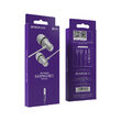 Casti In-Ear Borofone BM29 Gratified cu microfon, Jack 3.5mm, Argintiu
