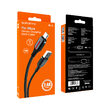 Cablu Borofone BU14 Heroic USB la MicroUSB, 1.2m Negru