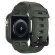 Husa Apple Watch 7/6/5/4/SE 44mm/45mm Spigen Rugged Armor Pro Military Green