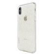 Pachet Husa Sparkle Clear + Cablu Lightning + Folie Sticla Skech pentru iPhone XS / X