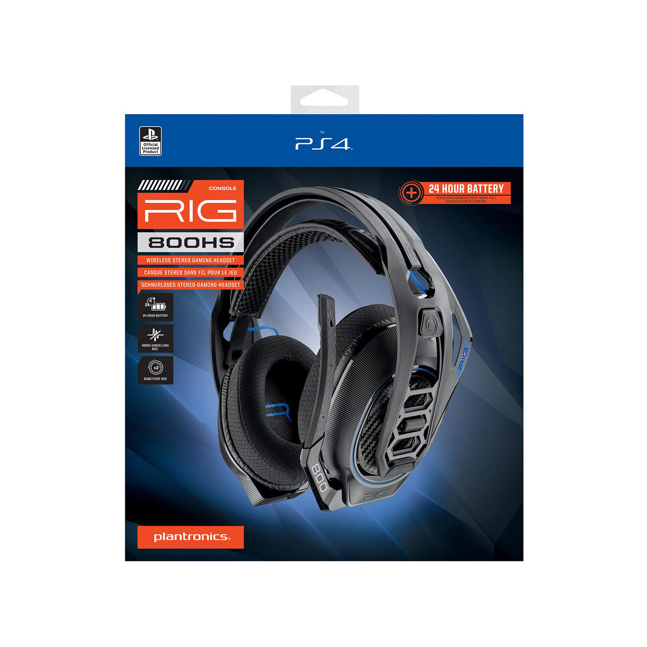 Casti Gaming True Wireless Plantronics RIG 800HS Black ARCO B2B