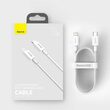 Cablu Fast Charging Type-C la Lightning PD Baseus Superior Series 20W White 1m