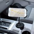 Suport iSound Auto Negru cu pahar (rotatie 360 grade, pentru smartphone pana la 6.5' ')