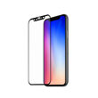 Folie iPhone 11 Pro / XS / X Eiger Sticla 3D Edge to Edge Clear Black (0.33mm, 9H, perfect fit, curv