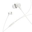 Casti In-Ear Borofone BM20 DasMelody cu microfon, Jack 3.5mm, Alb