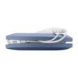 Casti Cellularline Cu Cablu Lightning Retractabil Alb