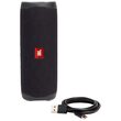 Boxa portabila JBL Flip 5, Bluetooth, rezistenta la apa, Negru