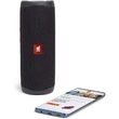 Boxa portabila JBL Flip 5, Bluetooth, rezistenta la apa, Negru