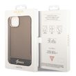Husa iPhone 14 Plus Guess Camera Outline Translucent Negru